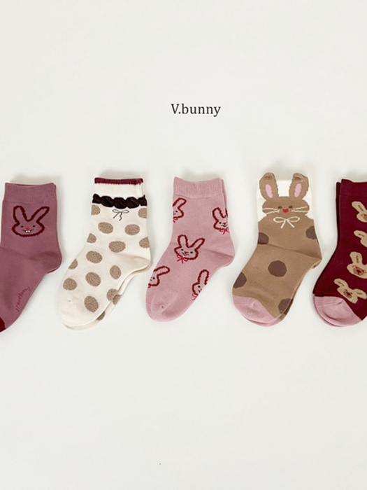 Bunny Ribbon Socks Set Bunny Ribbon Socks Set