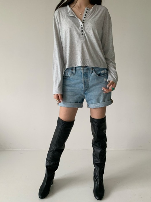 Alle Button Tee Alle Button Tee