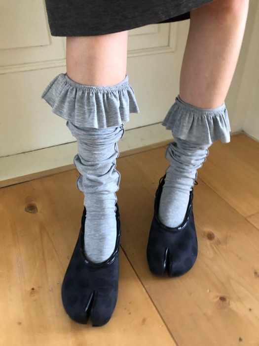 Frill Long Socks Frill Long Socks