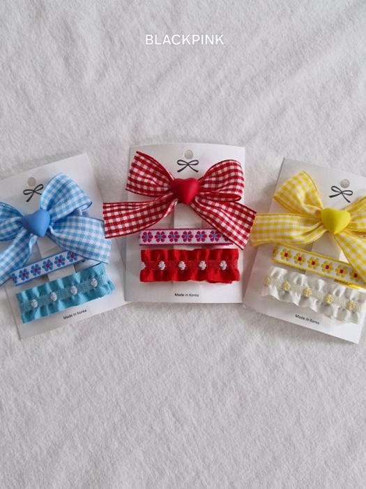 Heart Check Frill (set of 3) Heart Check Frill (set of 3)