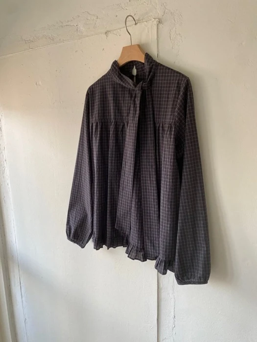 Rona Check Blouse Rona Check Blouse