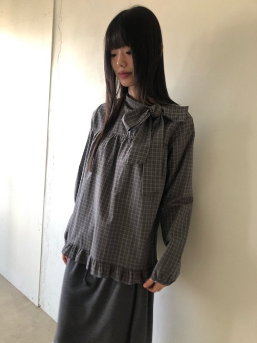Rona Check Blouse Rona Check Blouse