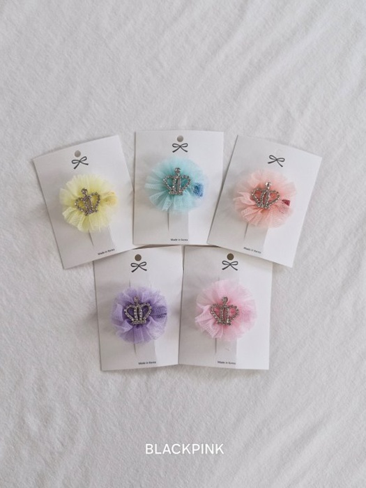 Mini Crown Hair Clip Mini Crown Hair Clip