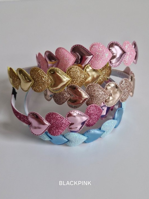 Heart Pearl Headband Heart Pearl Headband