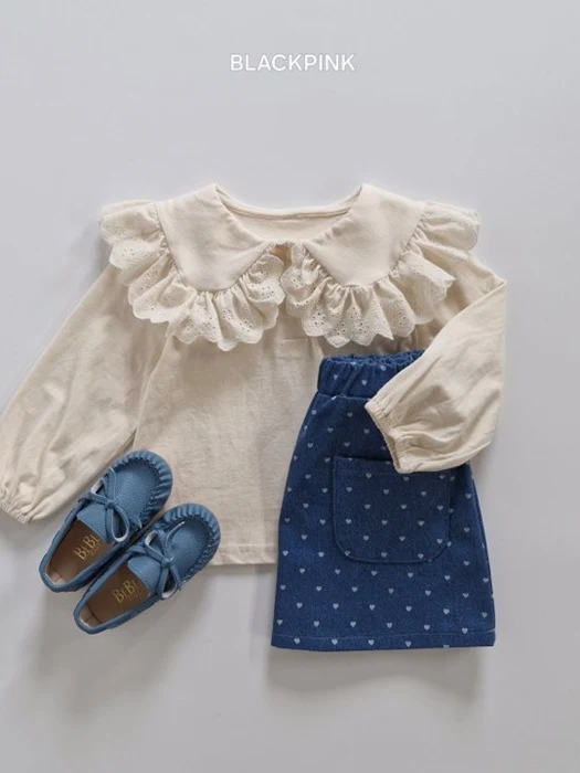 Autumn Big Collar Tee