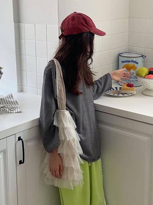 Stripe Loose Oversized Tee