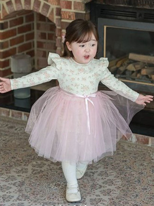 Rose Tulle One-piece Rose Tulle One-piece