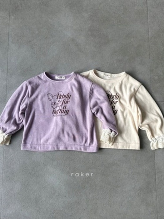Rabbit Lace Sleeve Tee Rabbit Lace Sleeve Tee