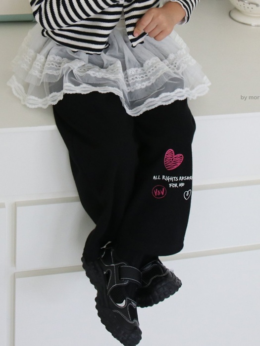 Heart Wide Pants Heart Wide Pants