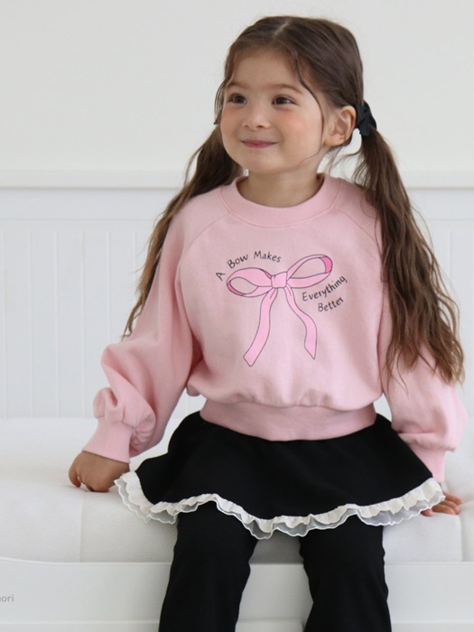 Ribbon Sweatshirt Ribbon Sweatshirt