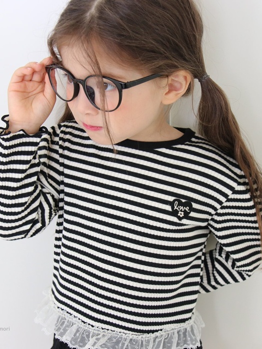 Stripe Heart Tee Stripe Heart Tee