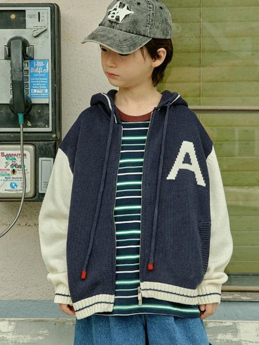 Hooded Knit Cardigan Hooded Knit Cardigan