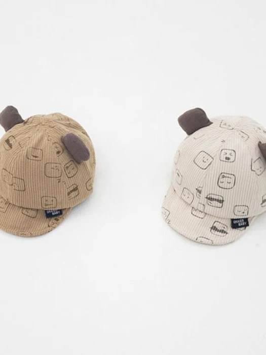 Corduroy Cube Hat