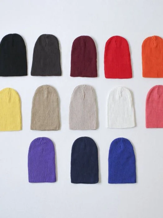 Cotton Ribbed Beanie