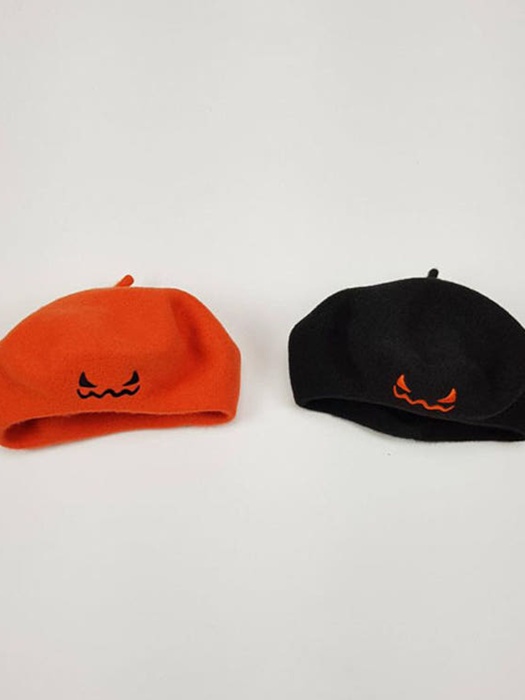 Halloween Pumpkin Beret