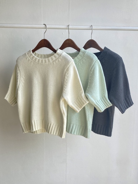 Anna Short Sleeved Knit Top Anna Short Sleeved Knit Top