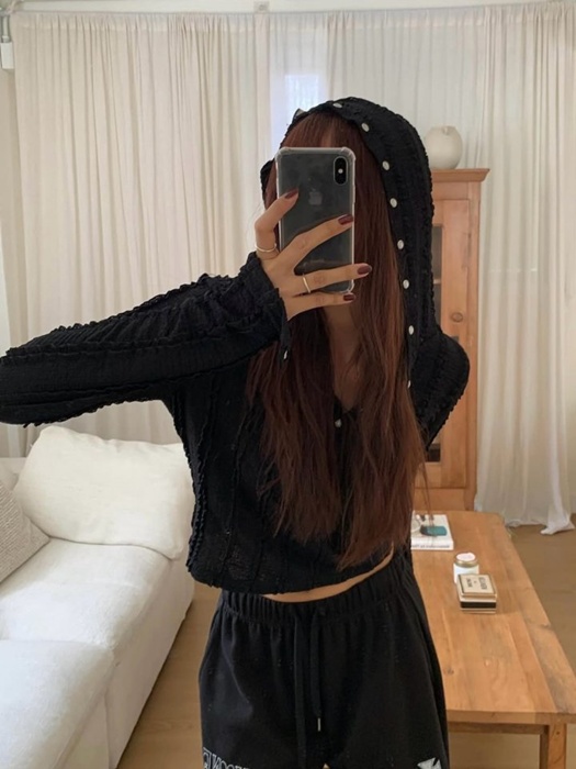 Lace Snap Hoodie Lace Snap Hoodie