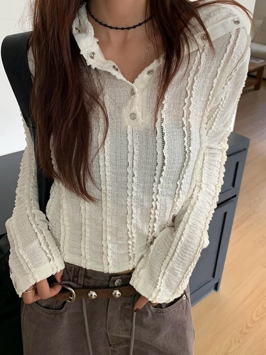 Lace Snap Hoodie Lace Snap Hoodie