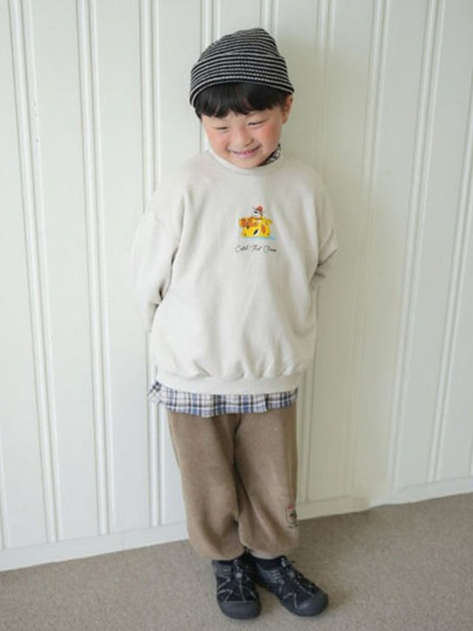 Mr Brown Pinstripe Pants