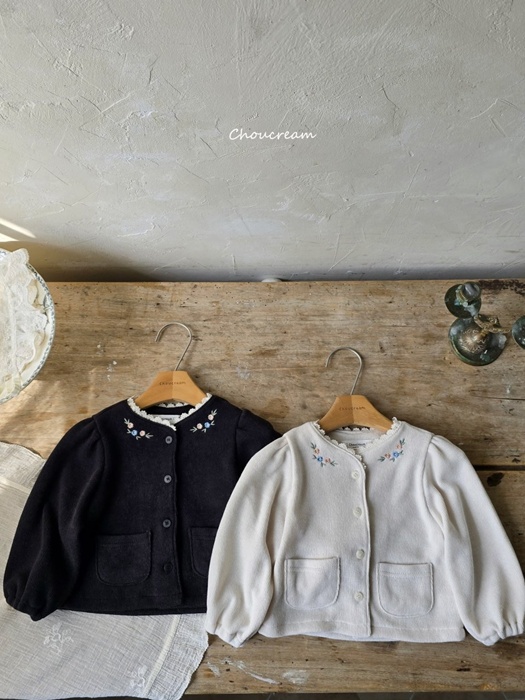 Embroidered Knit Cardigan Embroidered Knit Cardigan