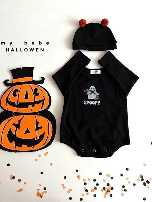 Halloween Ghost Suit Set (with Bonnet)