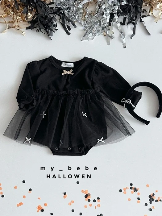 Halloween Ribbon Tulle Suit