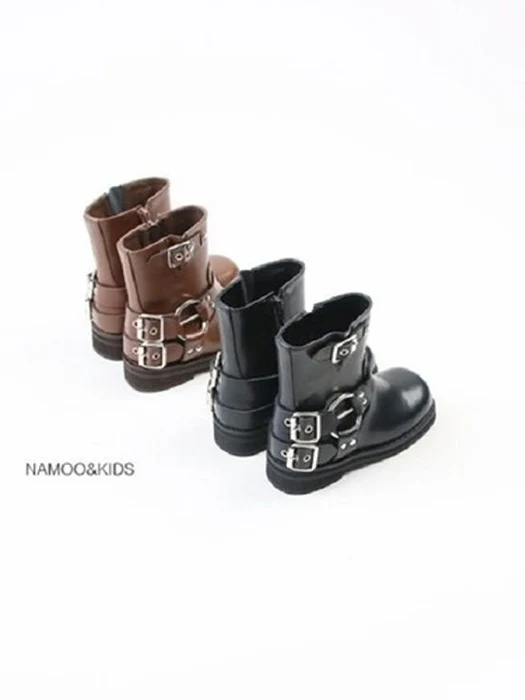 Two-Buckle Rider Ankle Boots Two-Buckle Rider Ankle Boots