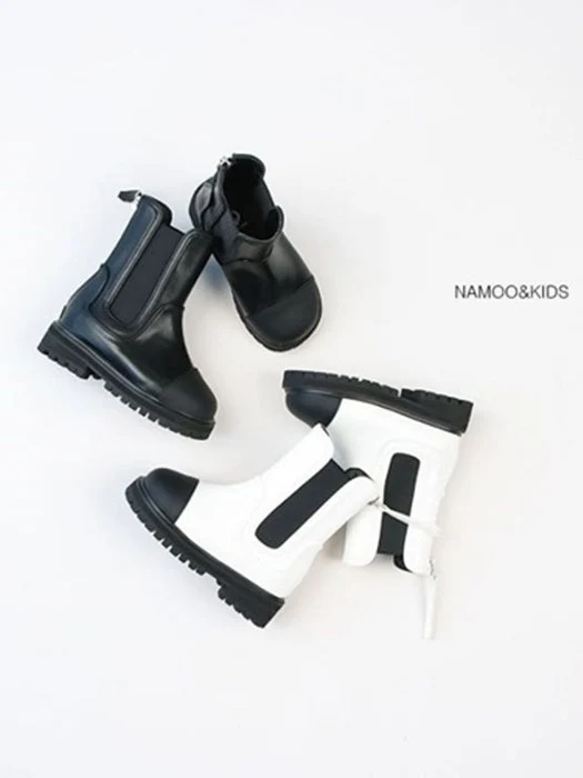 Marine Round-Toe Chelsea Boots Marine Round-Toe Chelsea Boots