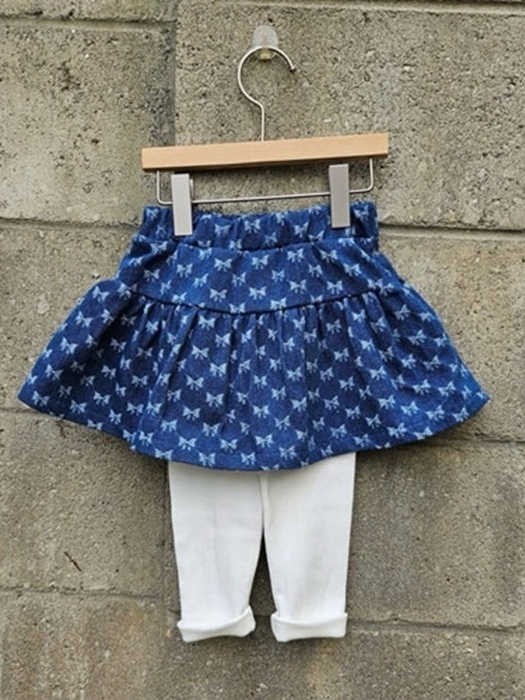Plain Denim Skirt Leggings Plain Denim Skirt Leggings