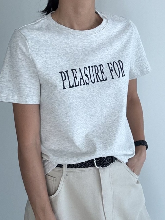Pleaure Short Sleeved Tee Pleaure Short Sleeved Tee