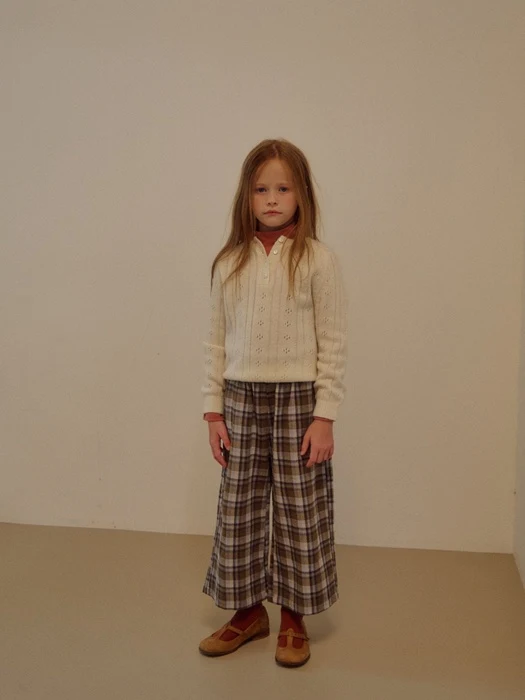 Low Check Pants