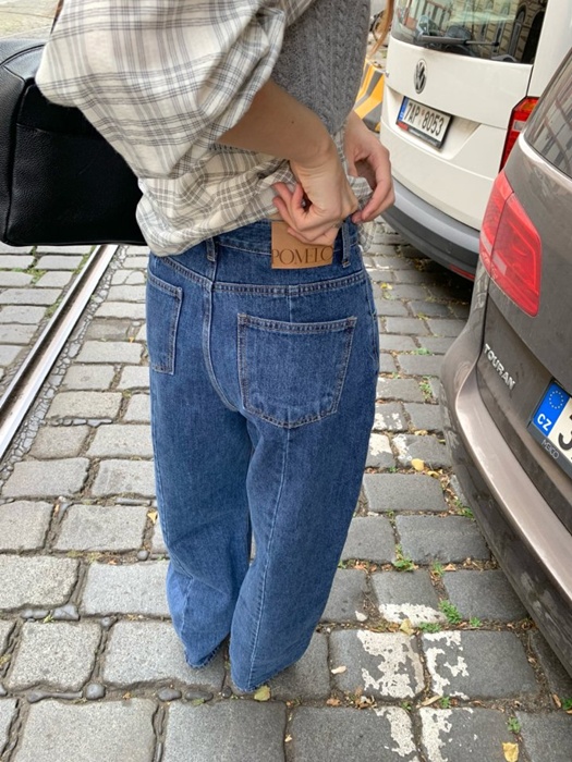 Black Slit Denim Pants Black Slit Denim Pants