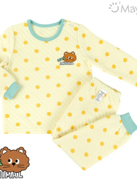 Yellow Pop Bear Warm Easywear
