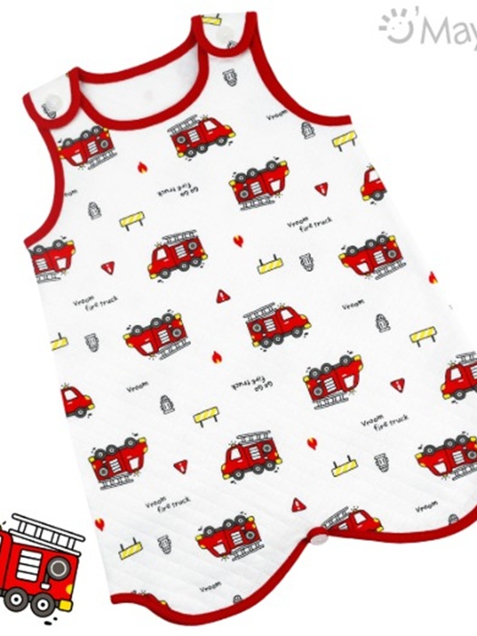 Vroom Fire Truck Sleeping Vest