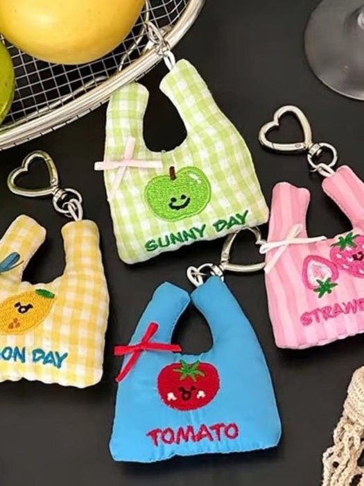 Fruit Bag Keyring Fruit Bag Keyring