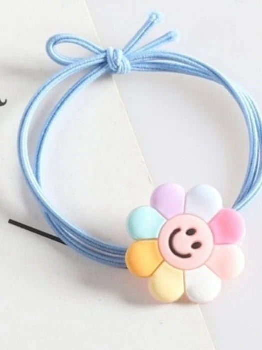 Smile Petal Hair Tie (Set of 10) Smile Petal Hair Tie (Set of 10)