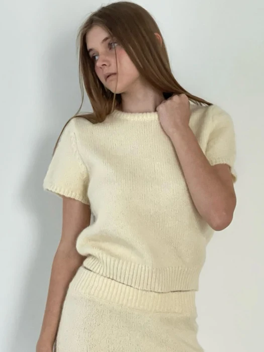 Katelyn Wool Sweat Tee Katelyn Wool Sweat Tee