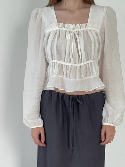 Ludy Shirring Blouse Ludy Shirring Blouse