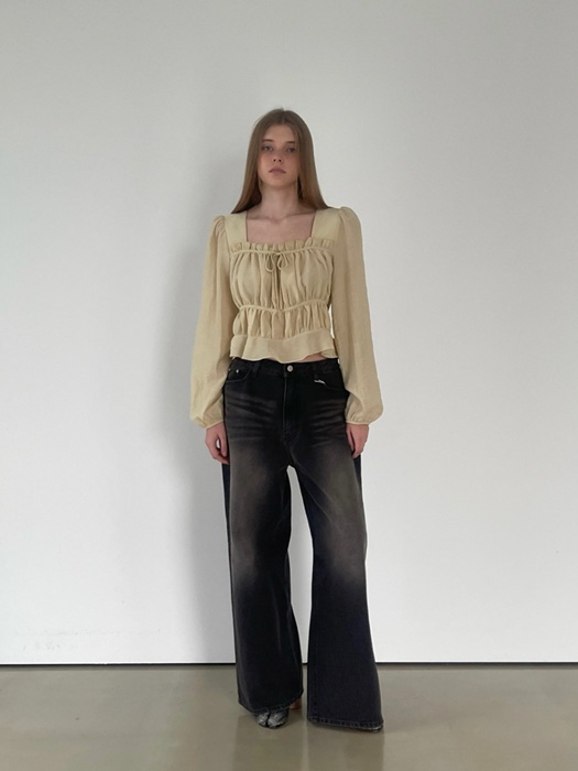 Plain Washing Denim Pants Plain Washing Denim Pants