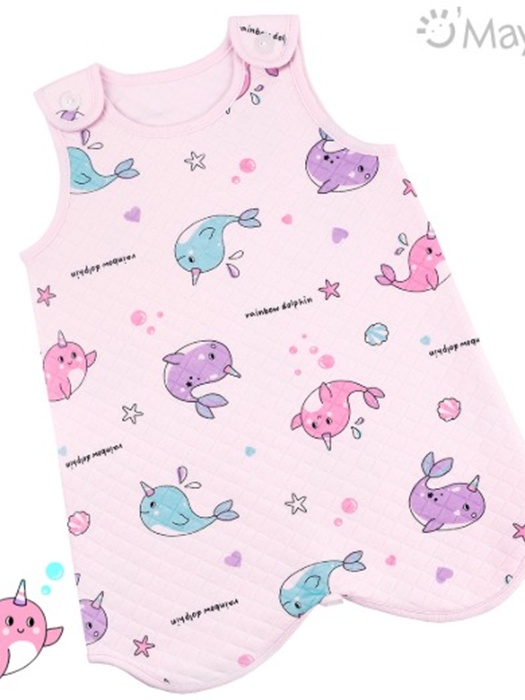 Pink Dolphin Sleeping Vest