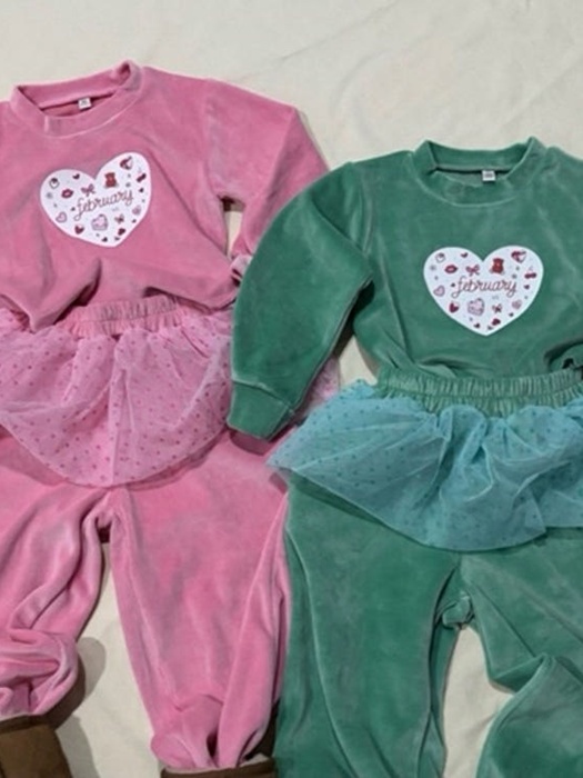 Velour Heart Tee