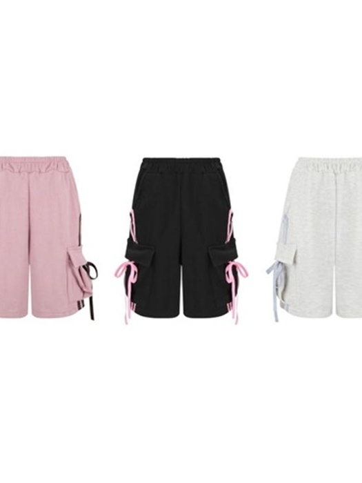 Ribbon Bermuda Pants Ribbon Bermuda Pants