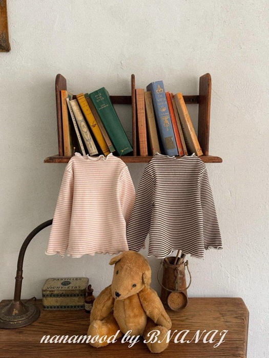 Bebe Bingo Stripe Tee