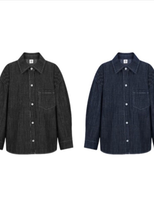 Non-fade Denim Shirt Non-fade Denim Shirt