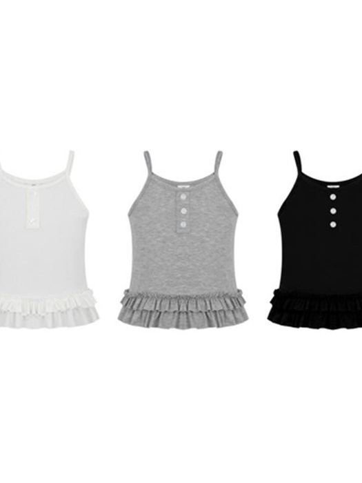 Layered Frill Sleeveless Top Layered Frill Sleeveless Top