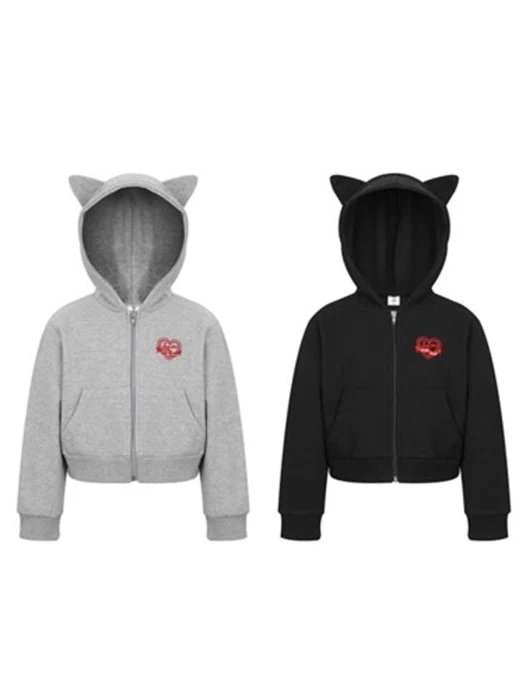 Cat Ear Hood Zip-up Cat Ear Hood Zip-up
