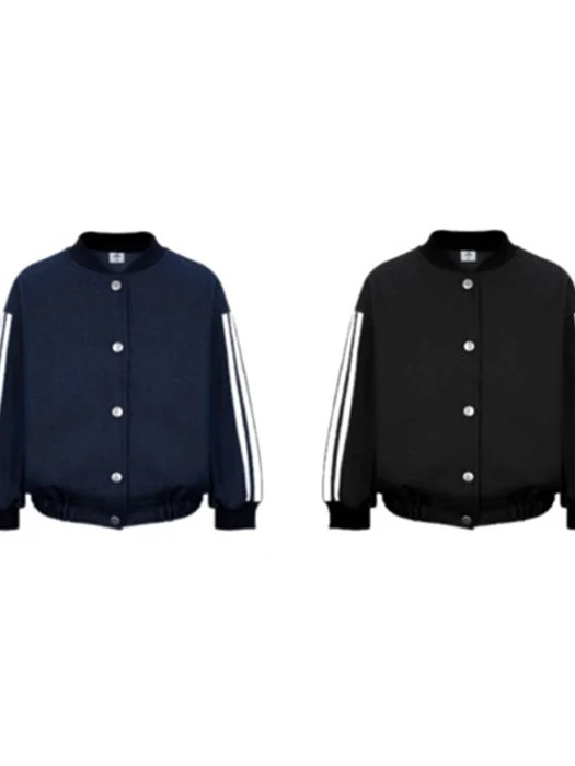 Denim Baseball Jacket Denim Baseball Jacket