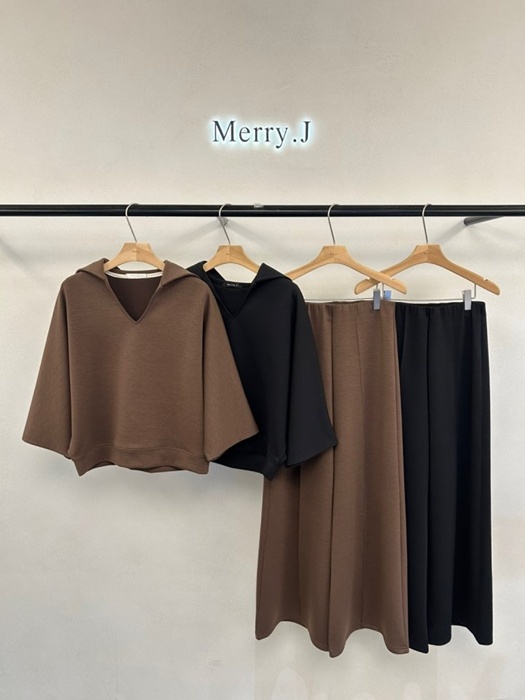 Day Collar Top Pants Set Day Collar Top Pants Set