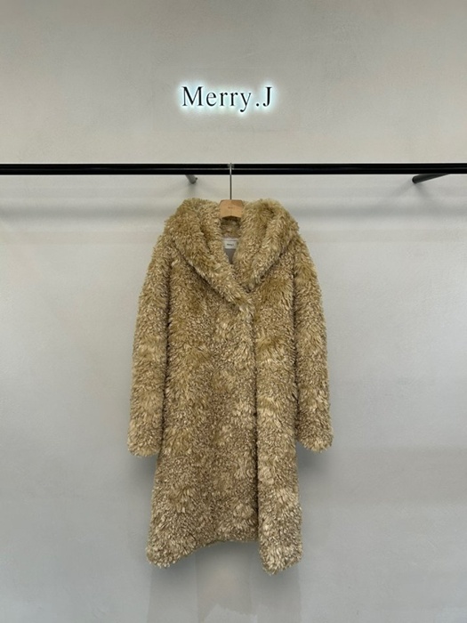 Shearling Hood Coat Shearling Hood Coat