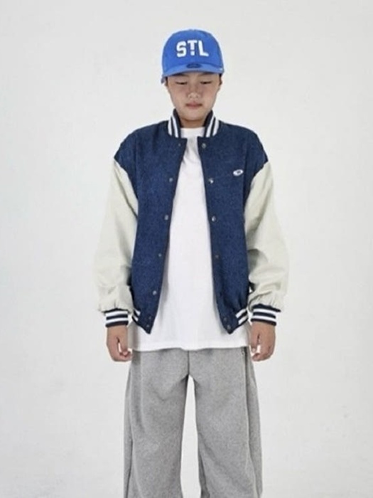 Denim Stadium Jacket Denim Stadium Jacket